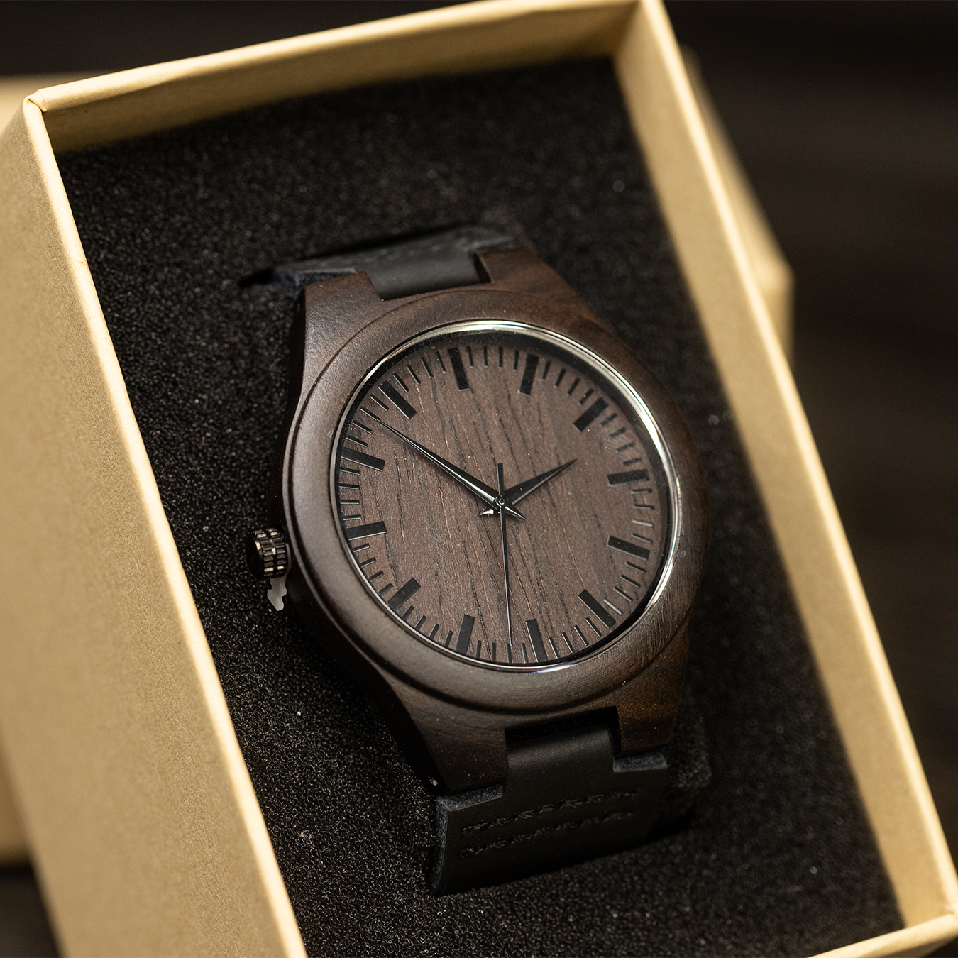 Personalized Engraved Wooden Watch