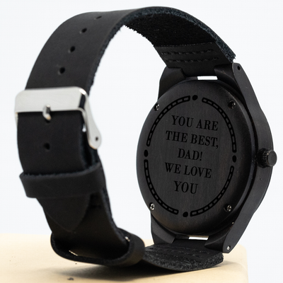 Personalized Engraved Wooden Watch